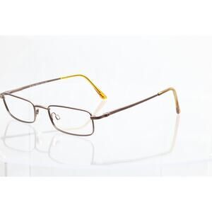 RE Elite USA Brown 50-19-140mm Eyeglasses FRAMES ONLY - GOOD CONDITION